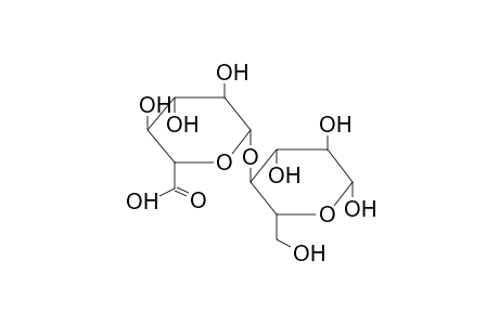 4-O-(BETA-D-GLUCOPYRANOSYLURONIC ACID)-BETA-D-GLUCOPYRANOSE