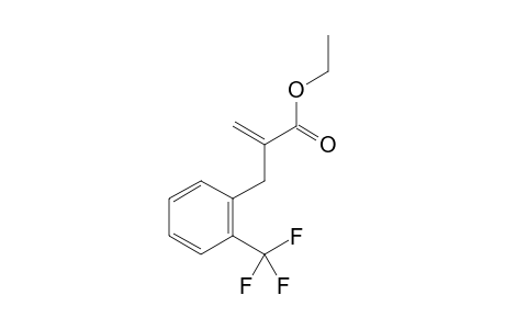 ethyl 2-(2-(trifluoromethyl)benzyl)acrylate