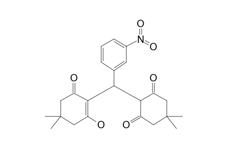 2-[.alpha.-(2-Hydroxy-4,4-dimethyl-6-oxo-1-cyclohexen-1-yl)-3-nitrobenzyl]-5,5-dimethyl-1,3-cyclohexanedione