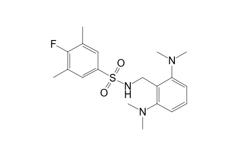 N-[2,6-bis(dimethylamino)benzyl]-4-fluoro-3,5-xylenesulfonamide