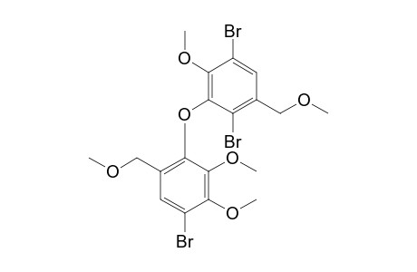 4-BrOMO-2,3-DIMETHOXY-6-METHOXYMETHYLPHENYL-2,5-DIBrOMO-6-METHOXY-3-METHOXYMETHYLPHENYLETHER