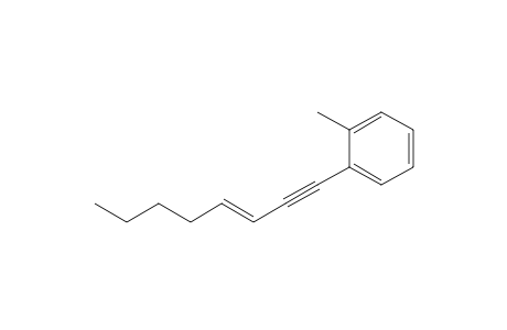 (E)-1-(2-Methylphenyl)oct-3-en-1-yne