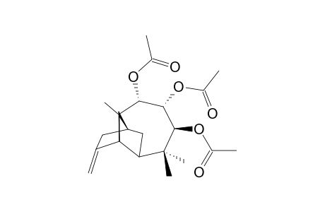 (4R,5R,7S,8S,9S,10S,11S)-7,8,9-TRIACETYLOXYJIQUILP-3(12)-ENE