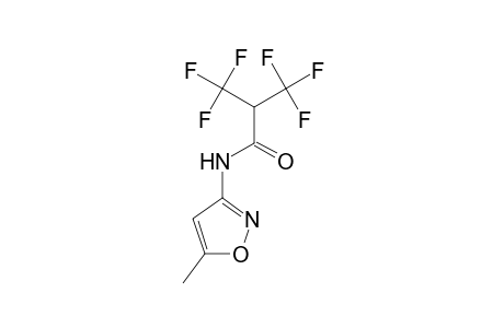 3,3,3-Trifluoro-N-(5-methyl-3-isoxazolyl)-2-(trifluoromethyl)propionamide