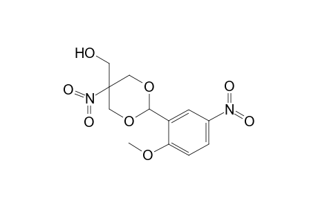 [2-(2-Methoxy-5-nitro-phenyl)-5-nitro-[1,3]dioxan-5-yl]-methanol