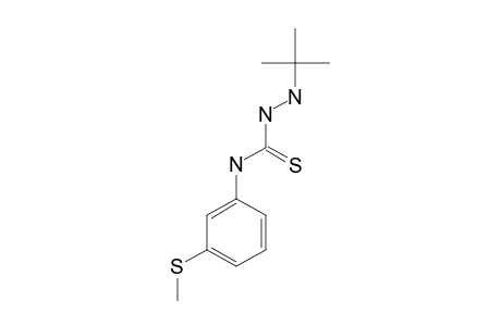 1-tert-butyl-4-[m-(methylthio)phenyl]-3-thiosemicarbazide