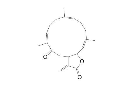 (1s,2s,3e,7e,11e)-13-oxocembra-3,7,11,15-tetraen-17,2-olide