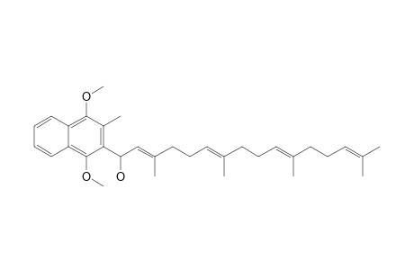 (2E,6E,10E)-1-(1,4-dimethoxy-3-methyl-2-naphthalenyl)-3,7,11,15-tetramethyl-1-hexadeca-2,6,10,14-tetraenol