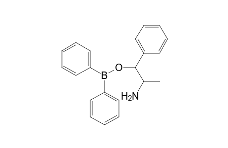 Diphenylborinic acid, ester with norephedrine