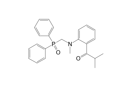 2-[N-[(diphenylphosphinoyl)methyl]-N-methylamino]phenyl isopropyl ketone