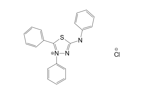 4,5-DIPHENYL-1,3,4-THIADIAZOLIUM-2-PHENYLAMINE-CHLORIDE