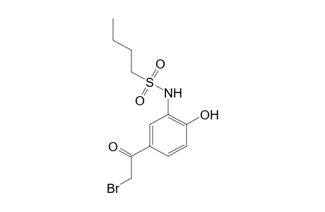 5'-(bromoacetyl)-2'-hydroxy-1-butanesulfonanilide