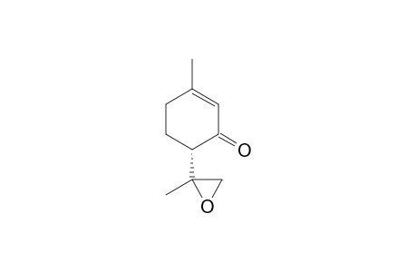 (6S)-3-Methyl-6-[2'-methyl-oxiran-2'-yl]-cyclohex-2-en-1-one