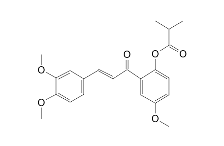 2'-Hydroxy-3,4,5'-trimethoxychalcone, 2-methylpropionate