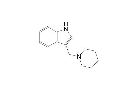 3-(piperidinomethyl)indole