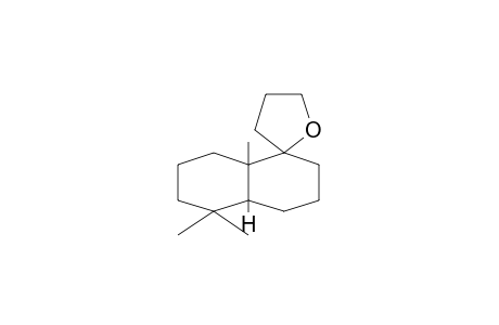 SPIRO[FURAN-2(3H)]1'(2'H)-NAPHTHALENE, DECAHYDRO-5',5',8'A-TRIMETHYL-