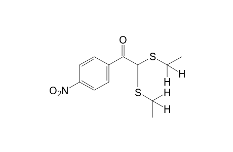 (p-nitrophenyl)glyoxal, 1-(diethyl mercaptal)