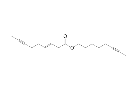 (3E)-3'-Methyloct-6'-ynyl non-3-en-7-ynoate