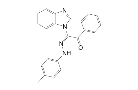 .omega.-(Benzimidazol-1'-yl)-[(.omega.-<p-tolyl>)-hydrazono]-acetophenone