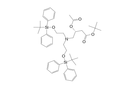 (R)-TERT.-BUTYL-3-ACETYLOXY-4-[N,N-BIS-(2-TERT.-BUTYLDIPHENYLSILYLOXYETHYL)-AMINO]-BUTYRATE