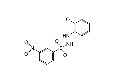 m-nitrobenzenesulfonic acid, 2-(o-methoxyphenyl)hydrazide