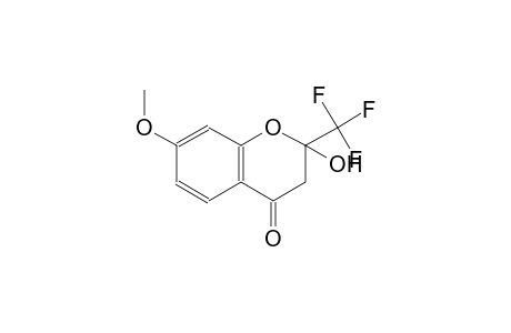 2-hydroxy-7-methoxy-2-(trifluoromethyl)-2,3-dihydro-4H-chromen-4-one