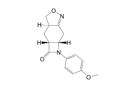 (2aR,3aR,7aS)-1-(4-Methoxy-phenyl)-2a,3,3a,4,7,7a-hexahydro-1H-5-oxa-1,6-diaza-cyclobuta[f]inden-2-one