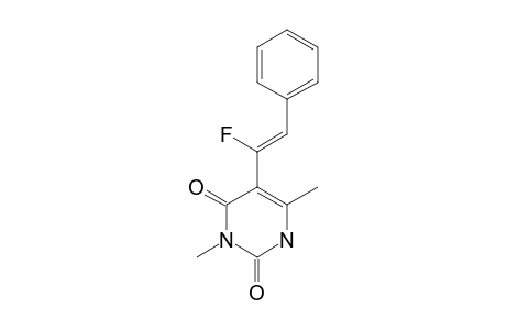 (Z)-5-(1-FLUORO-2-PHENYLVINYL)-1,4-DIMETHYLURACIL