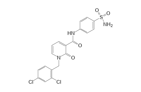 1-(2,4-DICHLOROBENZYL)-1,2-DIHYDRO-2-OXO-4'-SULFAMOYLNICOTINANILIDE