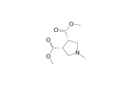 3,4-Pyrrolidinedicarboxylic acid, 1-methyl-, dimethyl ester, cis-