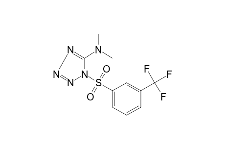 5-(DIMETHYLAMINO)-1-[(alpha,alpha,alpha-TRIFLUORO-m-TOLYL)SULFONYL]-1H-TETRAZOLE