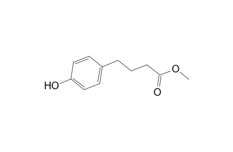 Benzenebutanoic acid, 4-hydroxy-, methyl ester