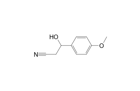 .beta.-Hydroxy-4-methoxybenzenepropanenitrile