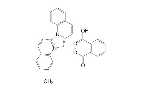 imidazol[1,2-a:3,4-a']diquinolin-15-ium salt with phthalic acid, hydrate
