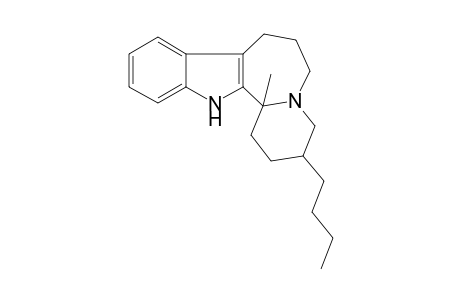 3-Butyl-12b-methyl-1,3,4,5,6,7,12,12b-octahydro-2H-4a,12-diaza-dibenzo[a,e]azulene