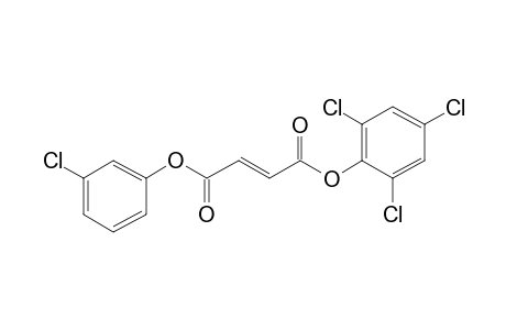 Fumaric acid, 3-chlorophenyl 2,4,6-trichlorophenyl ester