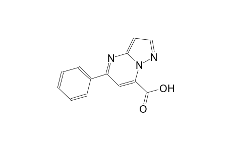 pyrazolo[1,5-a]pyrimidine-7-carboxylic acid, 5-phenyl-