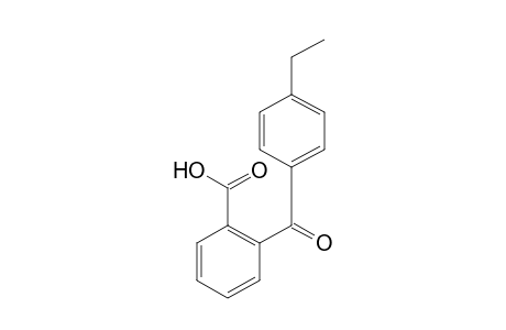 o-(p-ethylbenzoyl)benzoic acid
