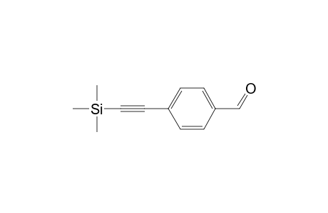 4-[(Trimethylsilyl)ethynyl]benzaldehyde