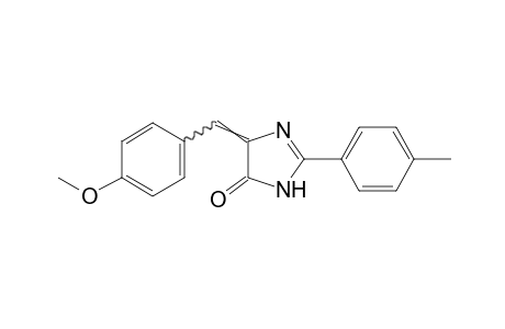 4-(p-methoxybenzylidene)-2-p-tolyl-2-imidazolin-5-one