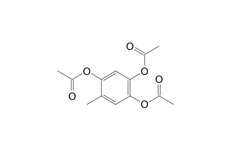 toluene-2,4,5-triol, triacetate