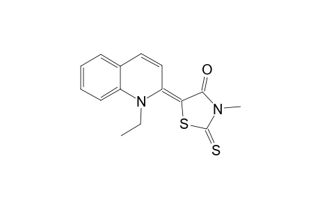 (5E)-5-(1-Ethyl-2(1H)-quinolinylidene)-3-methyl-2-thioxo-1,3-thiazolidin-4-one