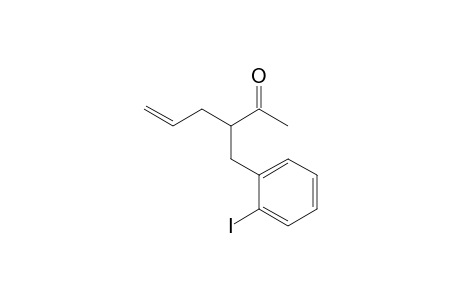 3-(2-Iodobenzyl)hex-5-en-2-one