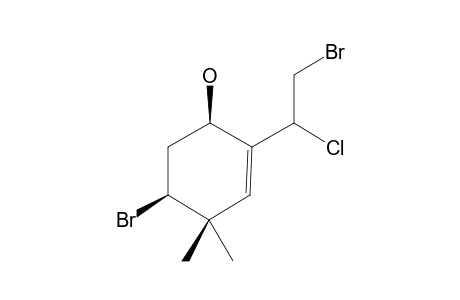 2-Chloro-1,6(S*)-dibromo-3(8)(Z)-ochtoden-4(R*)-ol