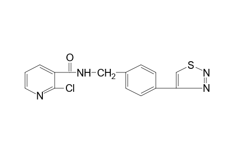 2-chloro-N-[p-(1,2,3-thiadiazol-4-yl)benzyl]nicotinamide