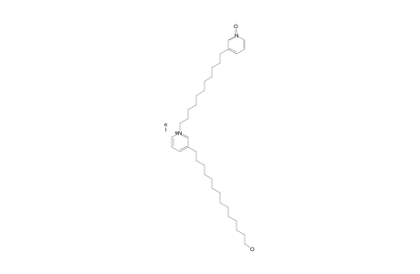 3-(14-HYDROXYTETRADECYL)-1-[11-(1-OXIDOPYRIDIN-3-YL)-UNDECYL]-PYRIDINIUM-IODIDE