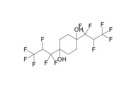 1,4-bis(1,1,2,3,3,3-hexafluoropropyl)cyclohexane-1,4-diol