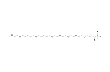 2-[2-[2-[2-[2-[2-[2-[2-[2-(2-Methoxyethoxy)ethoxy]ethoxy]ethoxy]ethoxy]ethoxy]ethoxy]ethoxy]ethoxy]ethyl 2,2,2-trifluoroacetate