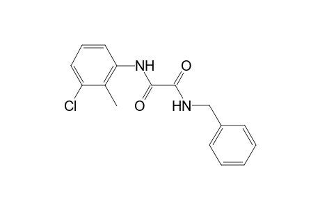 N'-(3-chloranyl-2-methyl-phenyl)-N-(phenylmethyl)ethanediamide