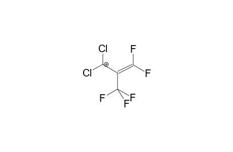 2-TRIFLUOROMETHYL-3,3-DIFLUORODICHLOROALLYL CATION